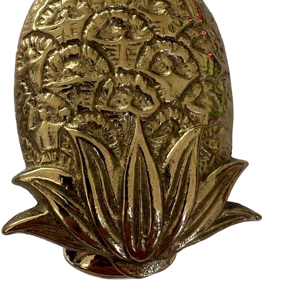 Brass Pineapple Door Knocker Handle Heavy - Picture 4 of 6